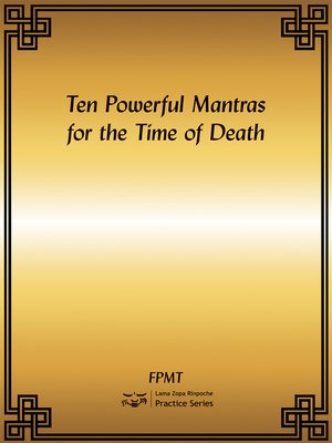 cover image of Ten Powerful Mantras for the Time of Death eBook